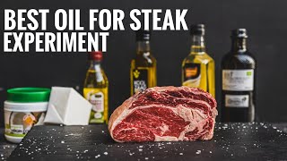 DON'T USE THESE OILS TO COOK YOUR STEAK !!!