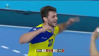 Handball 2019 Brazil vs Croatia all Goals