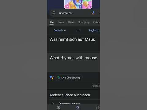 Was reimt sich auf Maus? - YouTube
