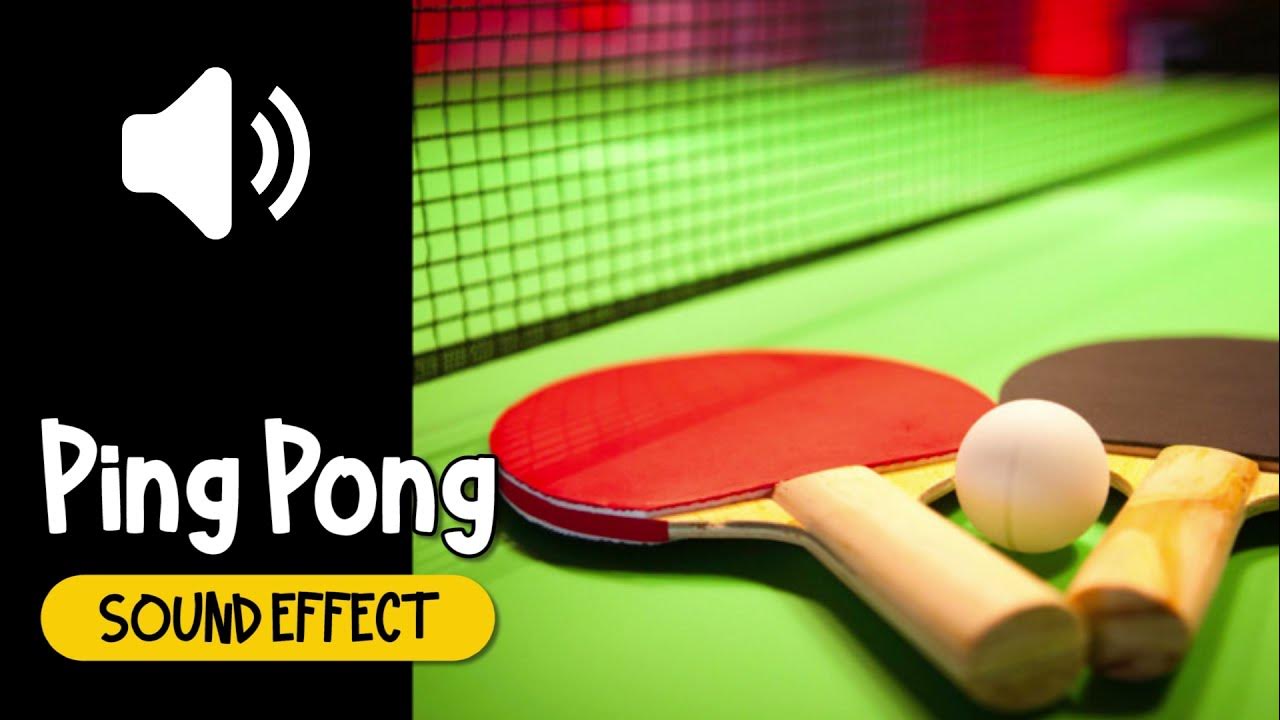 Ping Pong Sound Effect 乒乓 打球 音效 (High Quality) YouTube