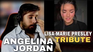 REACTION | Angelina Jordan - Her very touching tribute to the passing of Lisa Marie Presley ( 2023 )