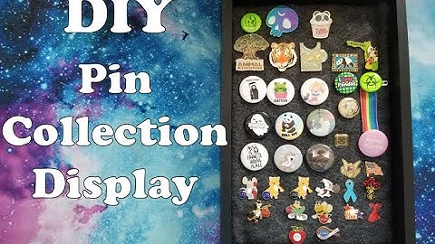 DIY Pin Collection Display