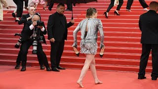 Kristen Stewart In Chanel At Cannes 2018 Red Carpet