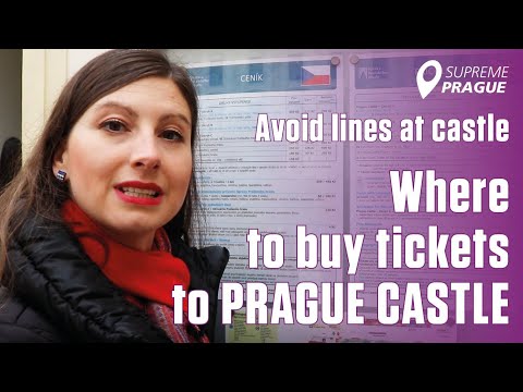 فيديو: شراء تذاكر قلعة براغ