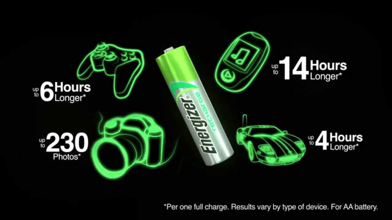 Energizer chargé à bloc