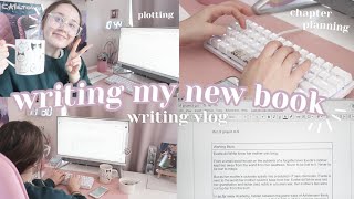 writing my new book 📖💭july nanowrimo planning, plotting! write with me vlog - productive writing day