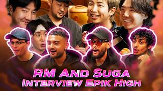 OUR FIRST TIME WATCHING BTS RM & Suga Epikase Interview