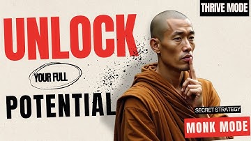 The secret strategy to unlock your full potential : Monk Mode | Thrive Mode #MonkMode #focus