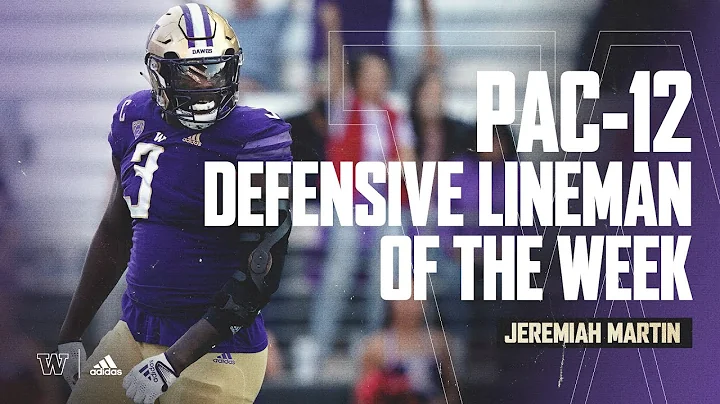 Jeremiah Martin | Week 7 Pac-12 Defensive Lineman ...