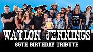 Waylon Jennings' Greatest Hits Performed by Family and Friends! 85th Birthday Celebration!