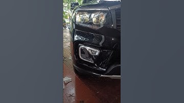 Scorpio N Z6 installing fog light original #foglights #scorpion #carporium #ytshorts #shorts