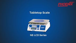 Phoenix | NE-LCD Series | Tabletop Scale