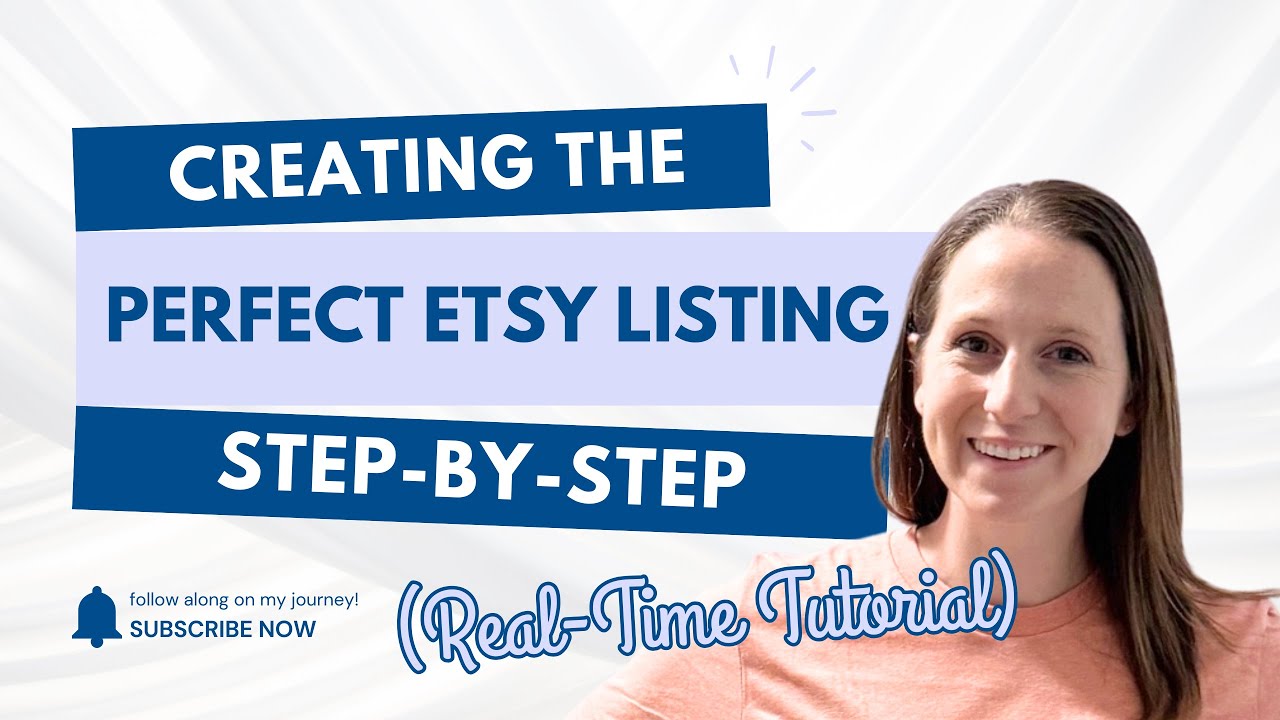Creating the Perfect Etsy Listing Step-by-Step (Real-Time Tutorial)