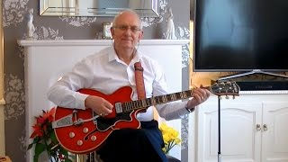 Video thumbnail of "I love you because - Jim Reeves - instrumental cover by Dave Monk"
