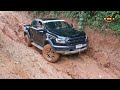 Ford Ranger Raptor crossing the mud