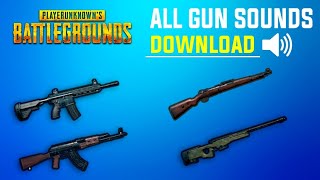 PUBG MOBILE - All Gun Sound Download | 1Click Only screenshot 5