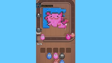 Color Pixel Shooter Level 16. Walkthrough Gameplay