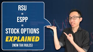 Employee Stock Compensation EXPLAINED (RSU vs ESPP vs Stock Options)