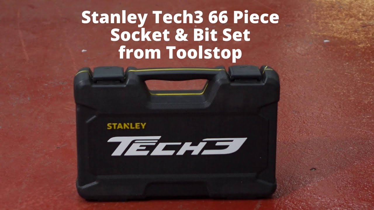 Stanley Tech3 Metric 66 Piece Socket + Bit Set - YouTube