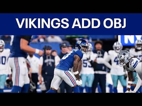 Vikings sign Odell Beckham Jr.: Ben Goessling weighs in