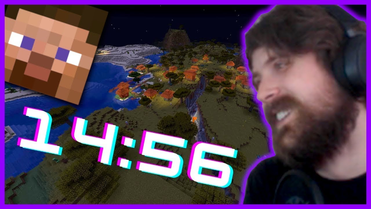 Forsen Reacts To 1456 MINECRAFT Speedrun World Record by Korbanoes