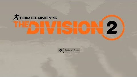 Tom Clancy’s The Division 2 (Part 1) - Washington DC