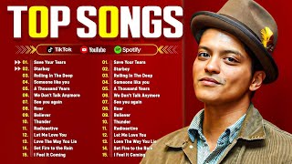 Download Lagu Bruno Mars, Adele, Ed Sheeran, Maroon 5, Dua Lipa, Rihanna, The Weeknd 💥 Billboard Top 50 This Week MP3