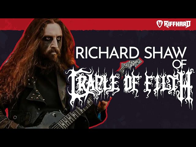 Cradle of Filth 'Necromantic Fantasies' - Richard Shaw Playthrough | RIFFHARD class=