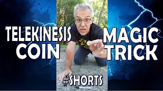 Telekinesis Coin Magic Trick! 💫 #shorts