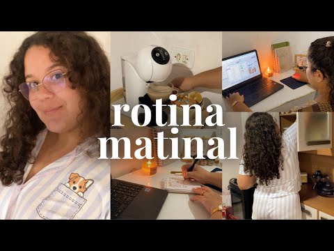 ROTINA MATINAL | organização, hábitos, serviços, trabalhos...