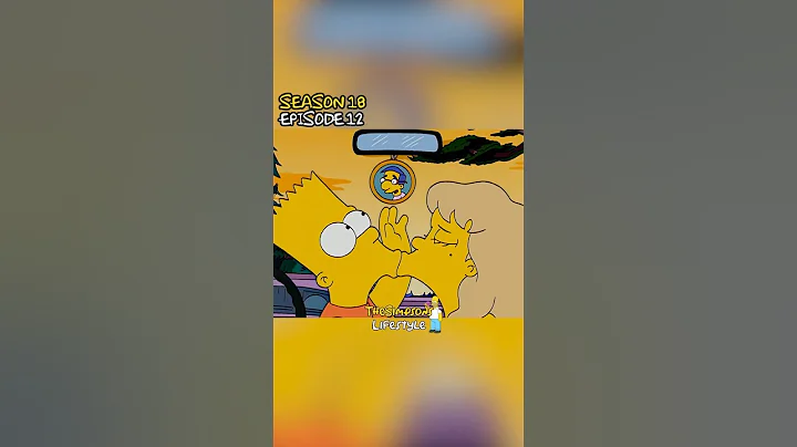 Bart's New Girlfriend Darcy #simpsons #shorts