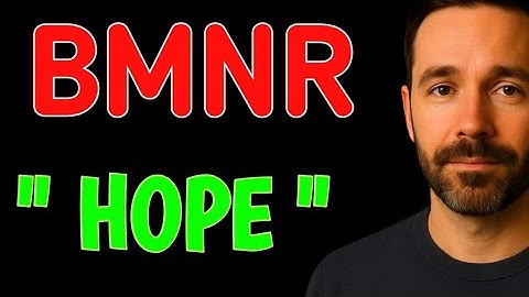 BMNR = This one hope Changes EVERYTHING! - BMNR STOCK ANALYSIS TODAY 