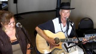 Fayetteville Roots Fest Melody And Morty cover Guy Clark song "I Don't Love You Much, Do I?"