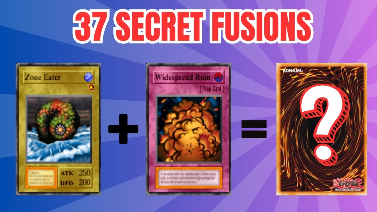 37 Secret Fusions in Yu-Gi-Oh! Forbidden Memories (Part 1)