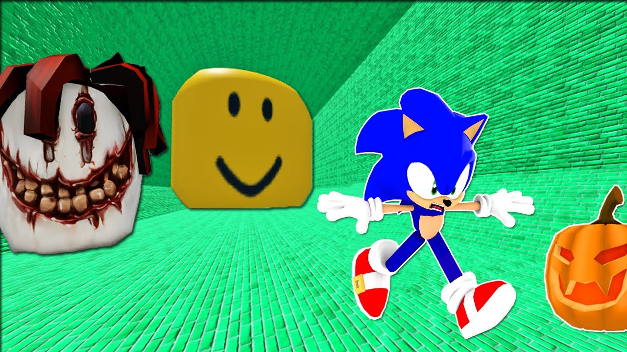 Sonic Played Noob Head Escape Obby in ROBLOX | Sonic Plays Roblox 3