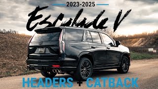 Cadillac Escalade V Headers and Exhaust from Stainless Works