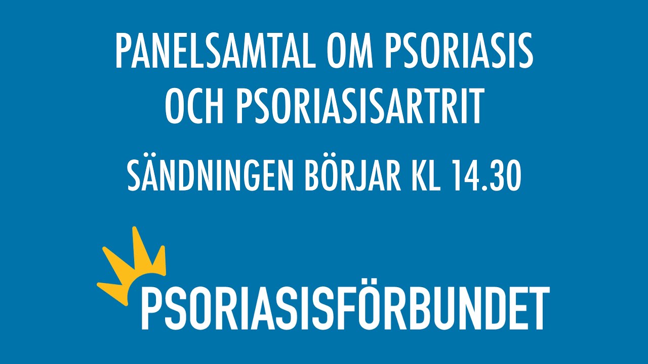 Panelsamtal om psoriasis och psoriasisartrit