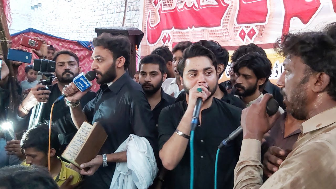 Raza Hassan Sadiq - Ali Hamza -- Aik Hay Qaidan -- Live Noha BiBi Sakina 2020.