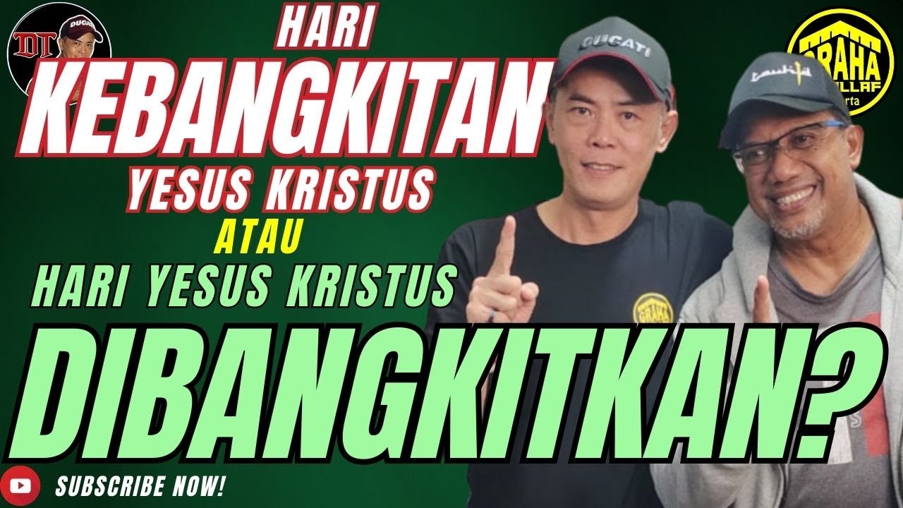 HARI KEBANGKITAN YESUS KRISTUS ATAU HARI YESUS KRISTUS DIBANGKITKAN?