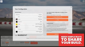 Automotive configurator - Part 6 | Config codes, sharing options and contact form