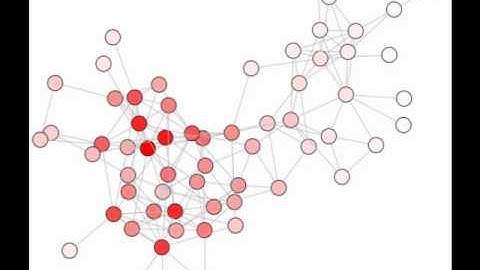 Random walk on a social network - probability distribution