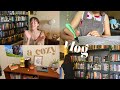 book hauls, exciting news & adopting more plants / a Cozy, Rambling Vlog