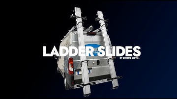 Ladder slides model 2025. Syncro System van racking