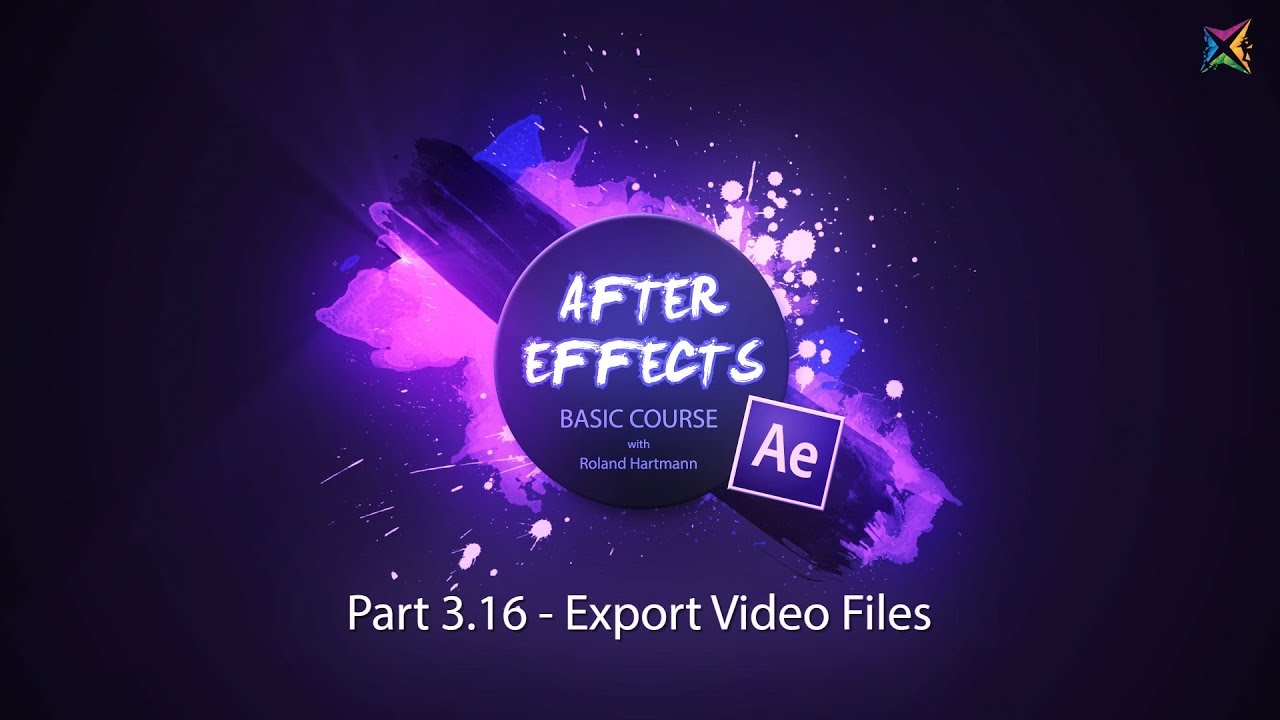 After Effects Basic Course - 3.16 Export Video