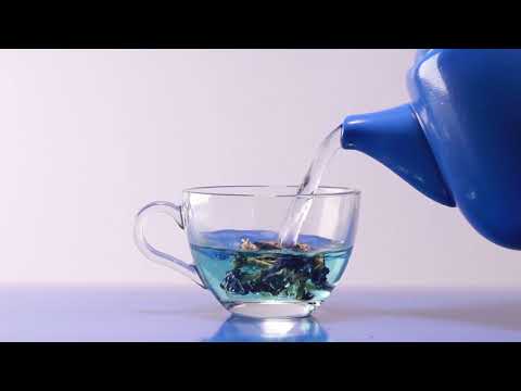 This Blue Pea Tea Can Helps You In Weight loss, Diabetes, Ageing, Cancer And More! - video from Tea Trunk