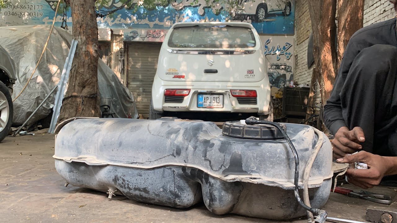 P0036: Japanese Alto Fuel Filter Cleaning | Fuel Filter Wash | Chaudhry Motors Workshop Dunyapur