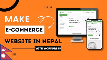 How to Create an E-commerce Website | Online Store in Nepal with WordPress