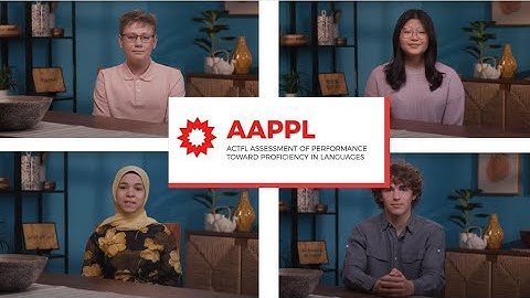 Meet the AAPPL 2022-23 video chat partners in 11 languages!