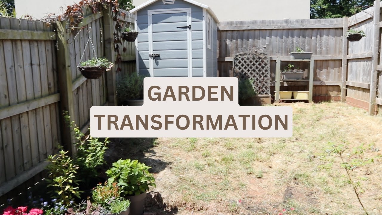 Declutter Garden GARDEN TRANSFORMATION | Declutter with me garden and shed | Minimalist ...