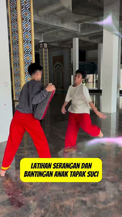 Serangan di akhiri dengan kaidah ala anak tapak suci #tapaksuci #silat